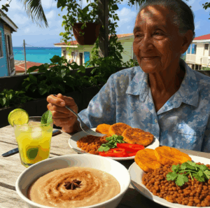 Plant Based Food enjoyed at a residential care facility in Dominica by student Millicent Tandoh. 