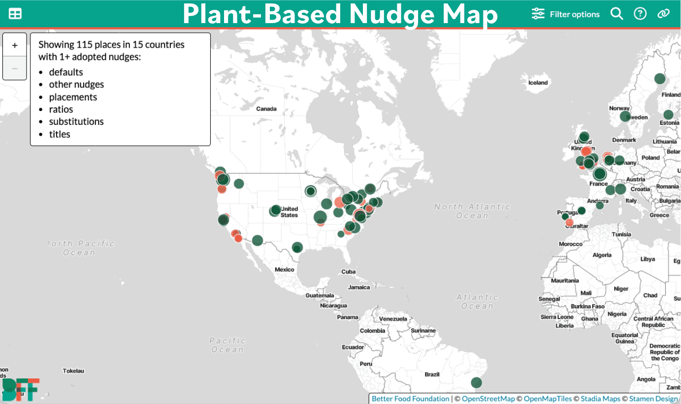 Plant-Based Nudge Map